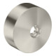 hansgrohe Verlängerungsrosette d= 80mm, aus Metall, Edelstahl-Optik-1