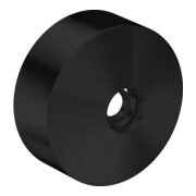 hansgrohe Verlängerungsrosette d= 80mm, aus Metall, mattschwarz