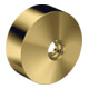 hansgrohe Verlängerungsrosette d= 80mm, aus Metall, polished gold optic-1