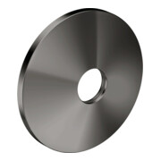 hansgrohe Verlängerungsrosette d 90mm, a Metall, polished black chrome