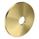 hansgrohe Verlängerungsrosette d= 90mm, aus Metall, brushed brass-1