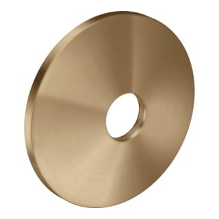 hansgrohe Verlängerungsrosette d= 90mm, aus Metall, brushed bronze