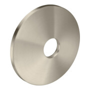 hansgrohe Verlängerungsrosette d= 90mm, aus Metall, brushed nickel