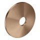 hansgrohe Verlängerungsrosette d= 90mm, aus Metall, brushed red gold-1