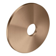 hansgrohe Verlängerungsrosette d= 90mm, aus Metall, brushed red gold
