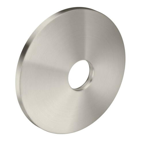 hansgrohe Verlängerungsrosette d= 90mm, aus Metall, Edelstahl-Optik