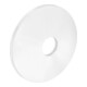 hansgrohe Verlängerungsrosette d= 90mm, aus Metall, mattweiß-1