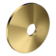 hansgrohe Verlängerungsrosette d= 90mm, aus Metall, polished gold optic