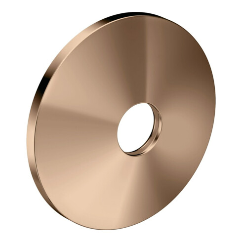 hansgrohe Verlängerungsrosette d= 90mm, aus Metall, polished red gold