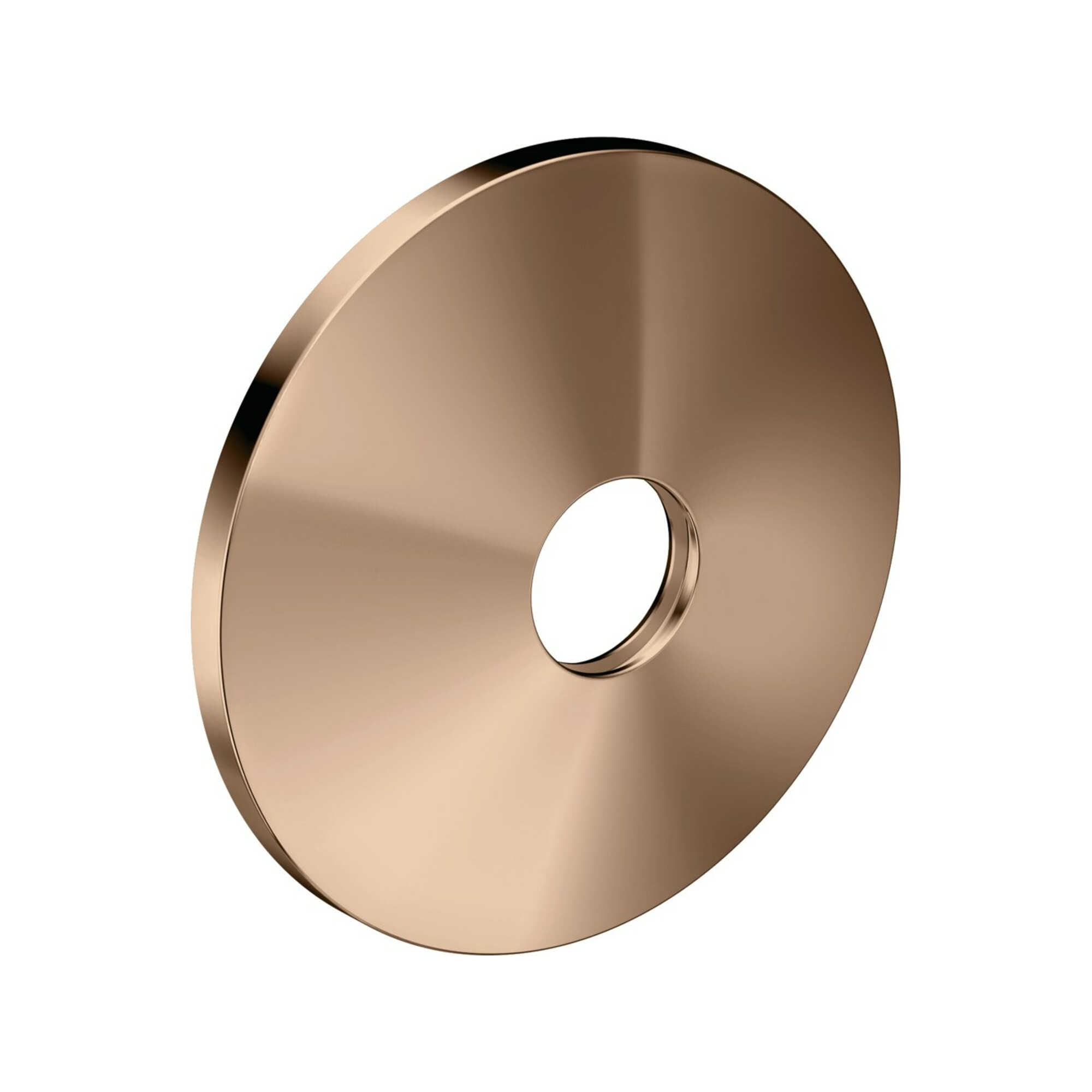 hansgrohe Verlängerungsrosette d= 90mm, aus Metall, polished red gold