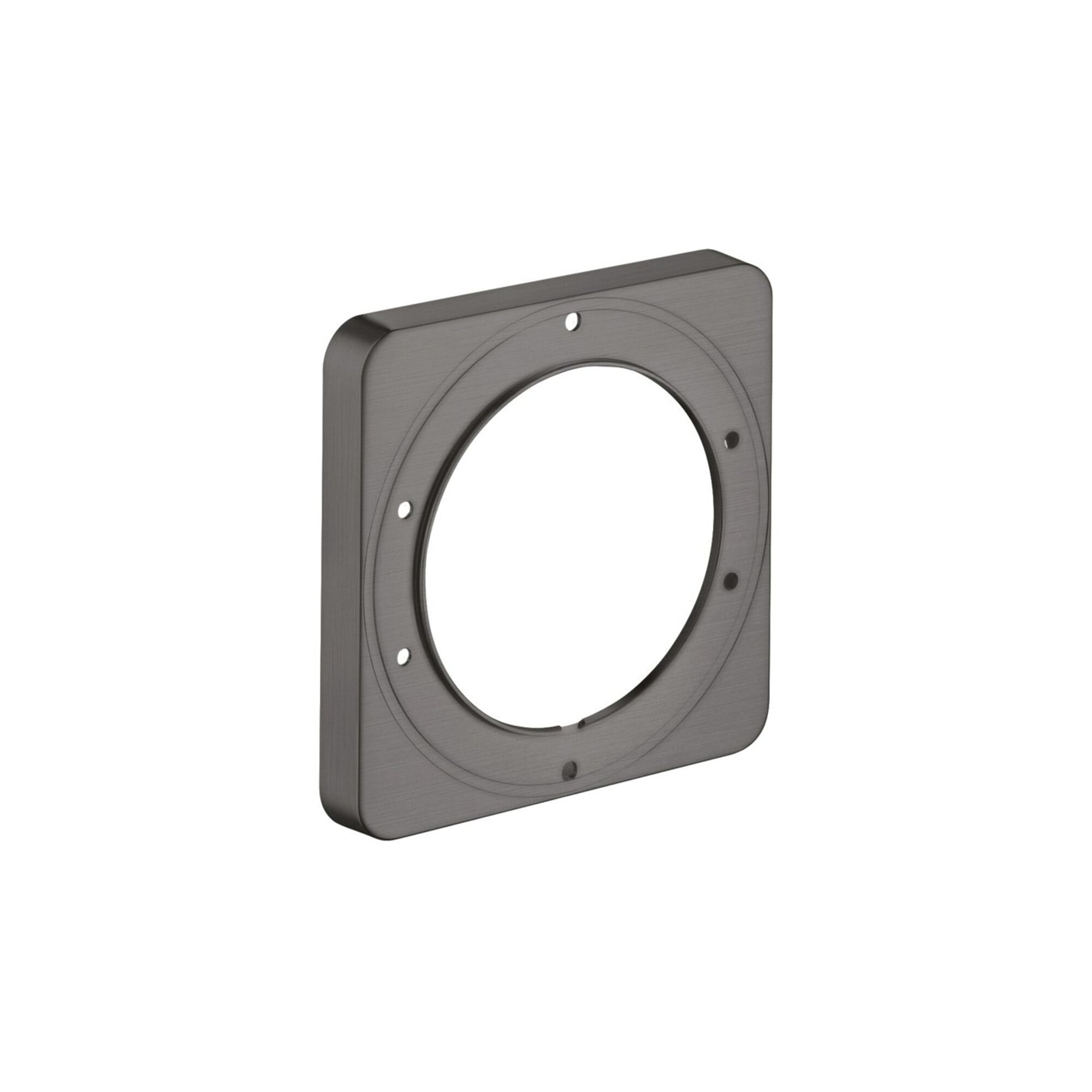 hansgrohe Verlängerungsrosette iBox 172x172mm, brushed black chrome