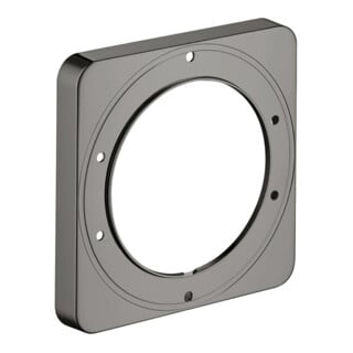 hansgrohe Verlängerungsrosette iBox 172x172mm, polished black chrome
