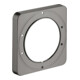 hansgrohe Verlängerungsrosette iBox 172x172mm, polished black chrome-1