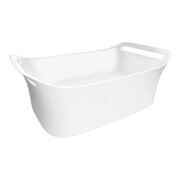 hansgrohe W-Schü 624/408 Axor Urquiola Aufsatzbecken, a MG mit Gelcoat, weiß