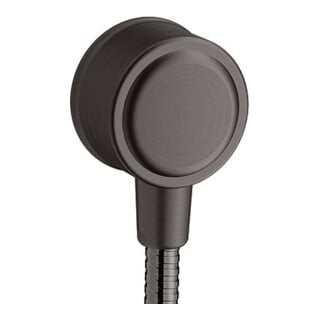hansgrohe WA Fixfit Class. Montreux m anti-retour, chrome noir brossé
