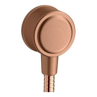 hansgrohe WA Fixfit Class. Montreux m Rückflussverhinderer, brushed red gold