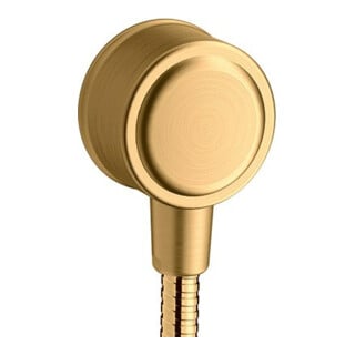 hansgrohe WA Fixfit Class. Montreux mit Rückflussverhinderer, brushed brass