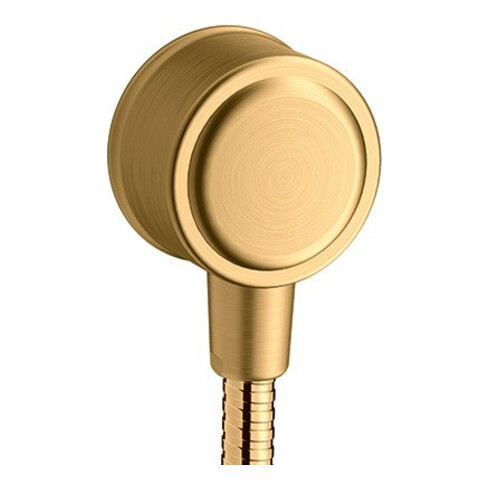 hansgrohe WA Fixfit Class. Montreux mit Rückflussverhinderer, brushed brass
