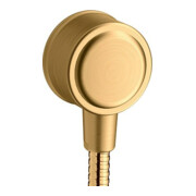 hansgrohe WA Fixfit Class. Montreux mit Rückflussverhinderer, brushed brass