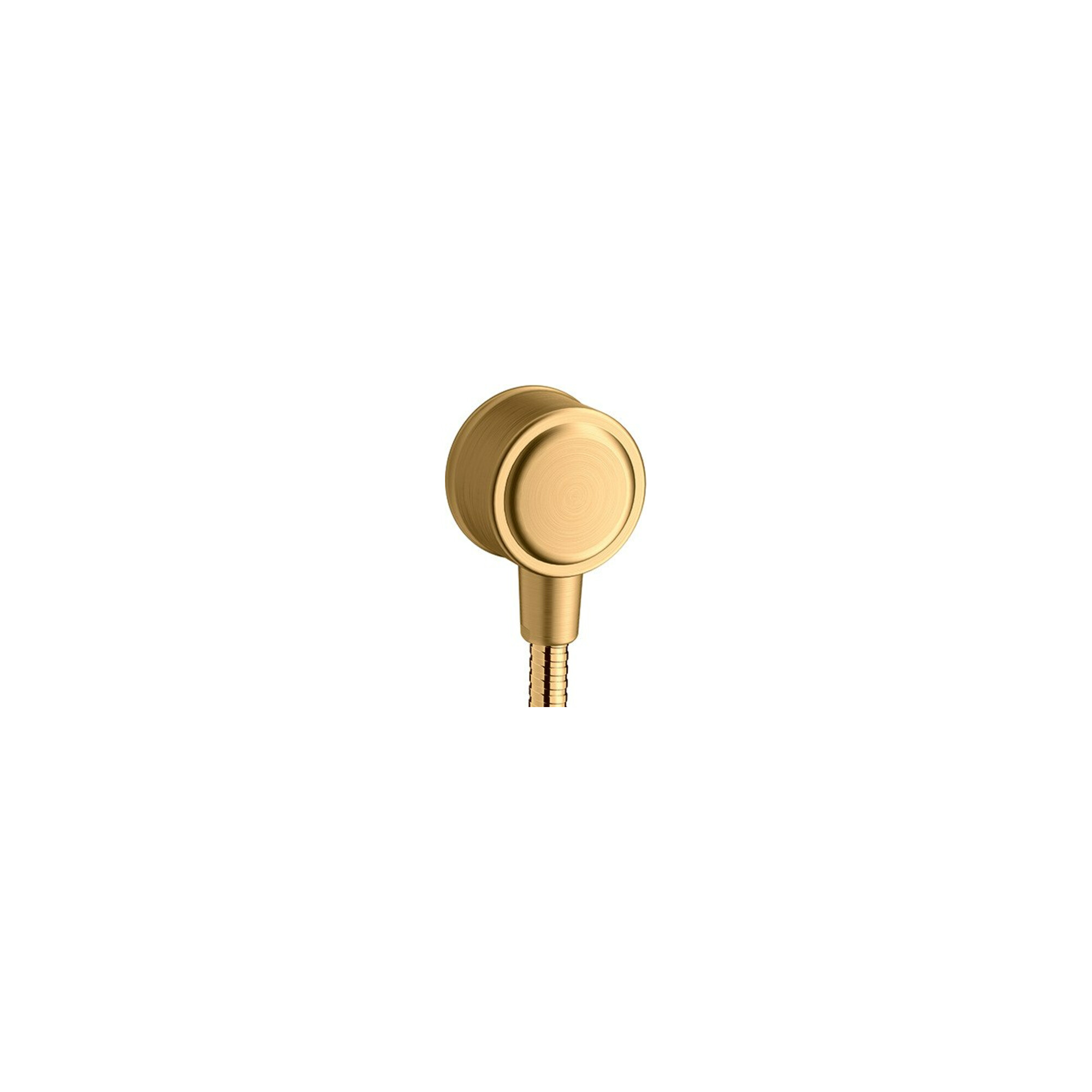 hansgrohe WA Fixfit Class. Montreux mit Rückflussverhinderer, brushed brass