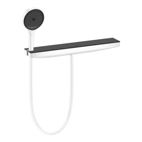 hansgrohe WA Rainfinity Porter 500 mit Brausehalter, links, mattweiß