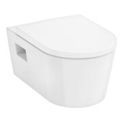 hansgrohe Wand-WC EluPura Original S mit WC-Sitz, weiß