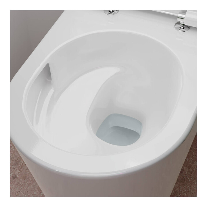 hansgrohe Wand-WC EluPura S weiß, 540mm, AquaHelix Flush