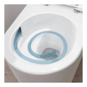 hansgrohe Wand-WC EluPura S weiß, 540mm, AquaHelix Flush-4
