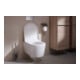 hansgrohe Wand-WC-Set EluPura S weiß, 540mm, Slim, AquaHelix Flush