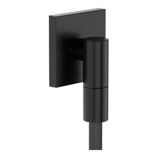 hansgrohe Wandanschluss Fixfit Fine m Rückflussverh., E, eck., brush. bla vc