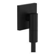 hansgrohe Wandanschluss Fixfit Fine m Rückflussverh., E, eckig, schwarz matt-1