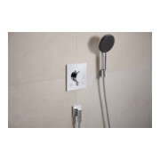 hansgrohe Wandanschluss Fixfit Fine m Rückflussverhinderer, E, eckig, chrom-4