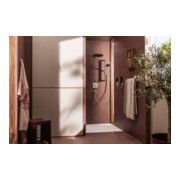 hansgrohe Wandanschluss Fixfit Fine m Rückflussverhinderer, E, eckig, chrom-5