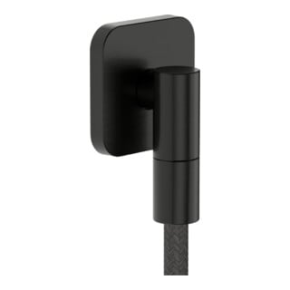 hansgrohe Wandanschluss Fixfit Fine m RV, Q, softsqua, brush. bla vc