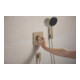 hansgrohe Wandanschluss Fixfit Fine m RV, Q, softsqua, brush. bron
