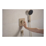 hansgrohe Wandanschluss Fixfit Fine m RV, Q, softsqua, brush. bron-4
