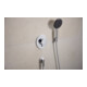 hansgrohe Wandanschluss Fixfit Fine mit Rückflussverhinderer, S, rund, chrom
