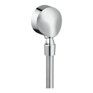 hansgrohe Wandanschluss Fixfit m Kugelgel. u. Rückflussverh., chrom