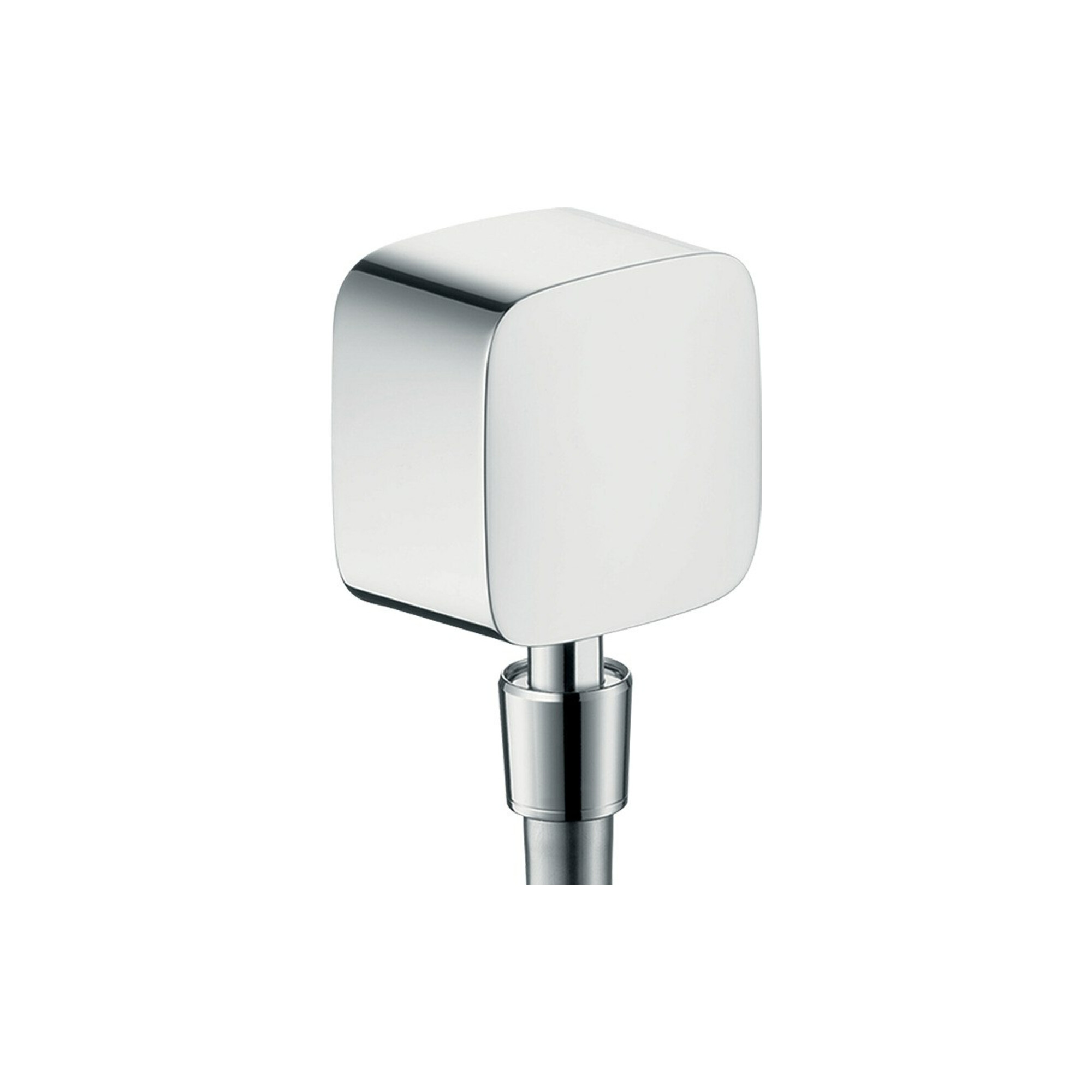 hansgrohe Wandanschluss Fixfit m Kugelgel. u. Rückflussverh., chrom