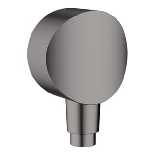 hansgrohe Wandanschluss Fixfit m Rückflussverh., brushed black chrome