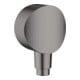 hansgrohe Wandanschluss Fixfit m Rückflussverh., brushed black chrome-1