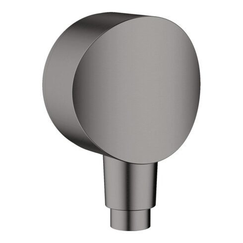 hansgrohe Wandanschluss Fixfit m Rückflussverh., brushed black chrome