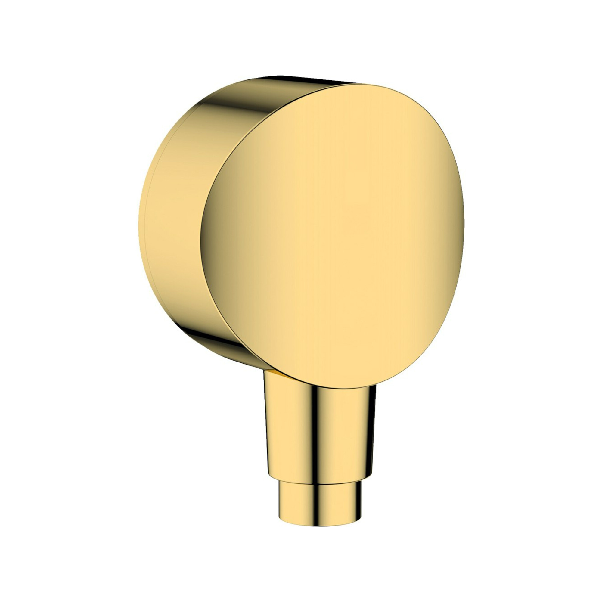 hansgrohe Wandanschluss Fixfit m Rückflussverh., polished gold optic