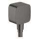 hansgrohe Wandanschluss Fixfit o Kugelg, m RV, brush. bla vc-1