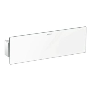 hansgrohe Wandanschluss Fixfit Porter 300 m Brauseha. und Duschablage, weiß/chrom