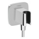 hansgrohe Wandanschluss Fixfit Q softsquare, mit Brausehalter, chrom-1