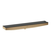 hansgrohe Wandanschluss Rainfinity m Brauseha. re u. Ablage, brushed bronze