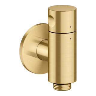 hansgrohe Wandanschluss-Stop Axor One Absperrventil brushed gold optic
