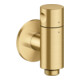 hansgrohe Wandanschluss-Stop Axor One Absperrventil brushed gold optic