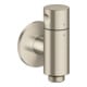 hansgrohe Wandanschluss-Stop Axor One Absperrventil brushed nickel